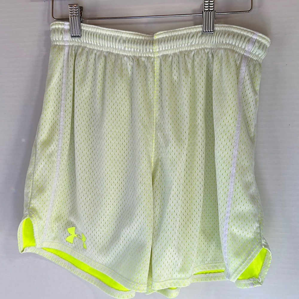 Under Armour Women's Neon Yellow Shorts